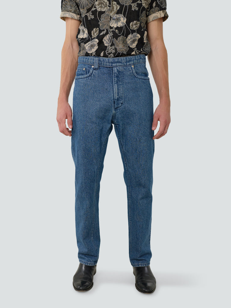 Self Belt Jeans